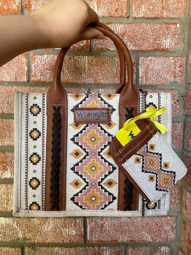 Tote bag & matching mini wallet